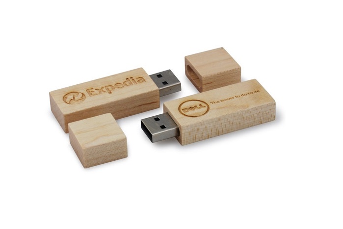 USB vỏ gỗ